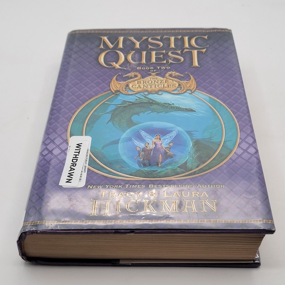 Tracy & Laura Hickman Mystic Quest Hardcover 1st Printing Bronze Canticles Good